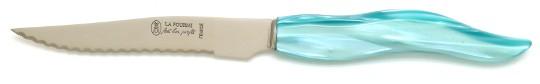 Couteau de table Vague bleu turquoise
