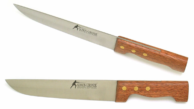 Couteau de boucher ou trancheur avec lame de 26 centimètres