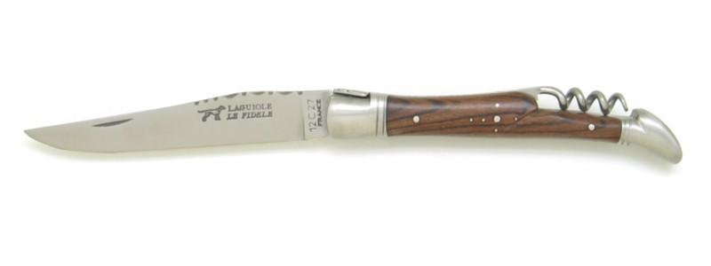 Couteau Laguiole Le Fidèle Sandvik 12C27 tire bouchon