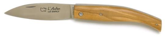 Couteau Autan en bois d'olivier