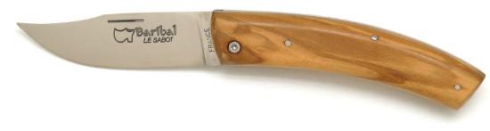 Couteau de poche baribal manche en olivier