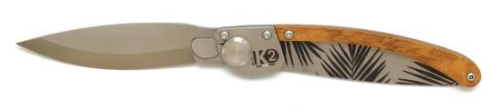Couteau K2 olivier