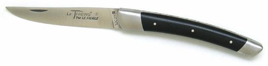 Couteau de poche LE THIERS® en bois d'ébène