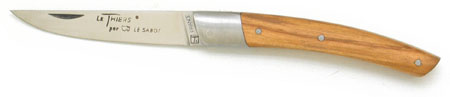 Couteau de poche LE THIERS® en bois d'olivier